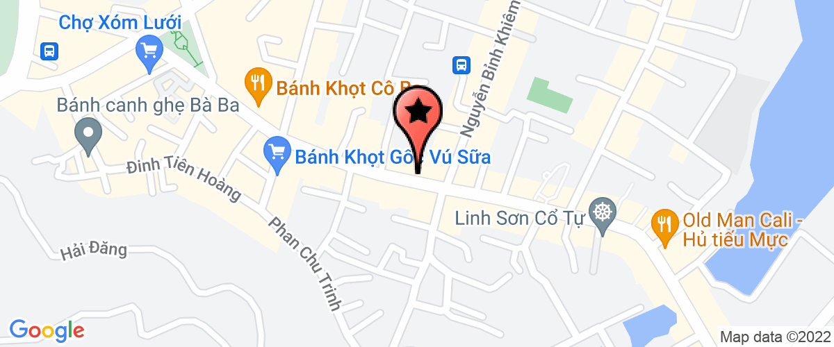 Map go to trach nhiem huu han Nam Du Company