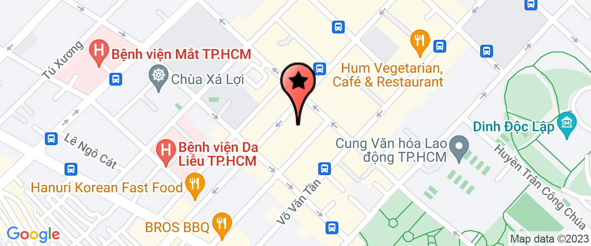 Map go to Representative office of Tokiwa Industries Co. LTD. in Ho Chi Minh City (Nhat Ban)