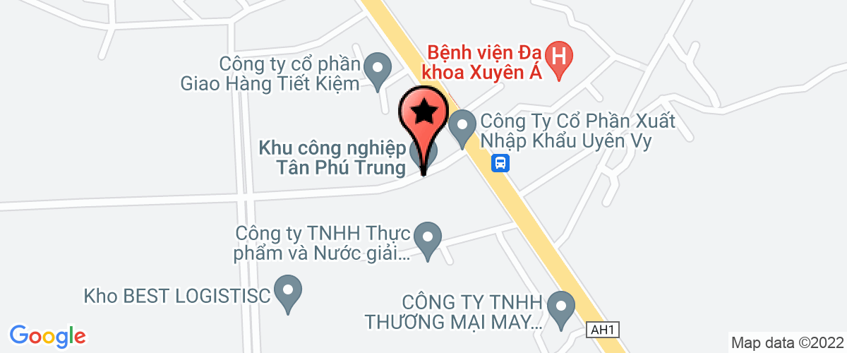 Map go to Nam Viet Kitchen Joint Stock Company