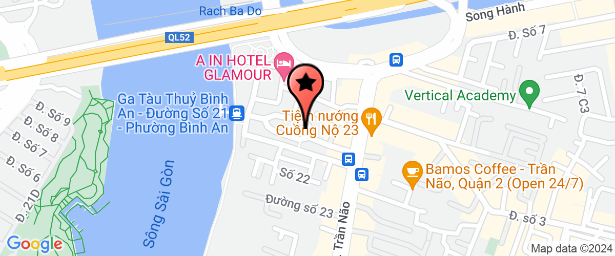 Map go to Binh Dia Company Limited