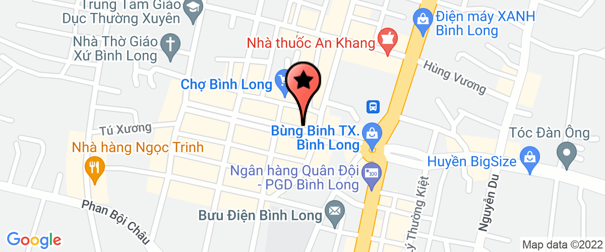 Map go to Dung Phat Construction Supplies Company Limited