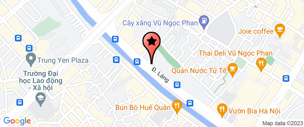 Map go to Da Nganh Thien Tam Investment Company Limited