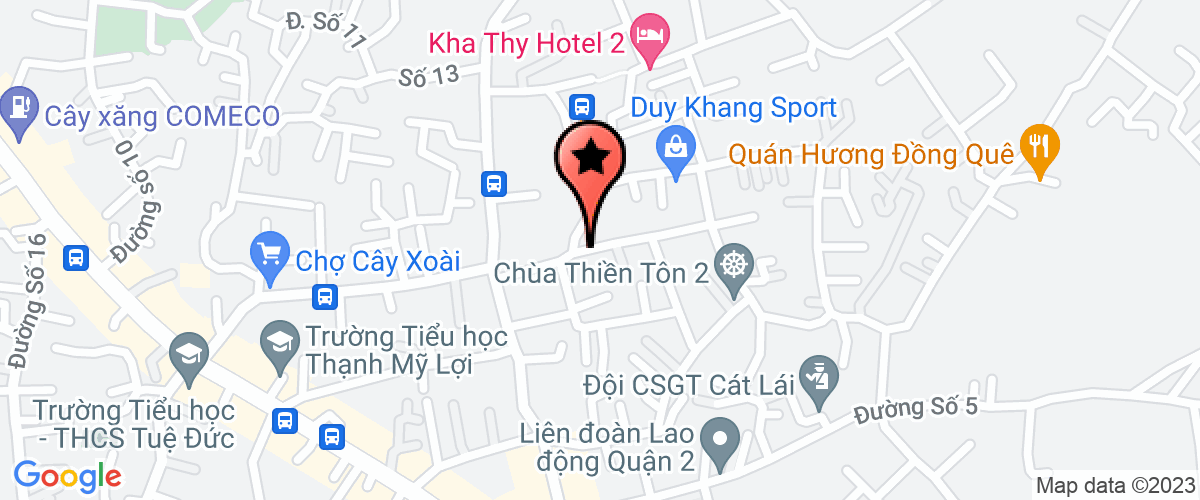 Bản đồ đến Cty TNHH Xây Dựng - Cơ Khí Khang An