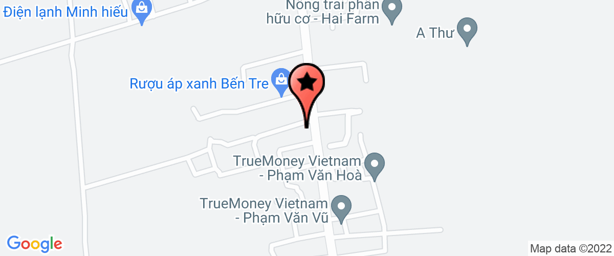 Map go to UBND Xa My Nhon