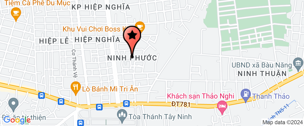 Bản đồ đến Công Ty TNHH MTV Xuyên Á Tây Ninh