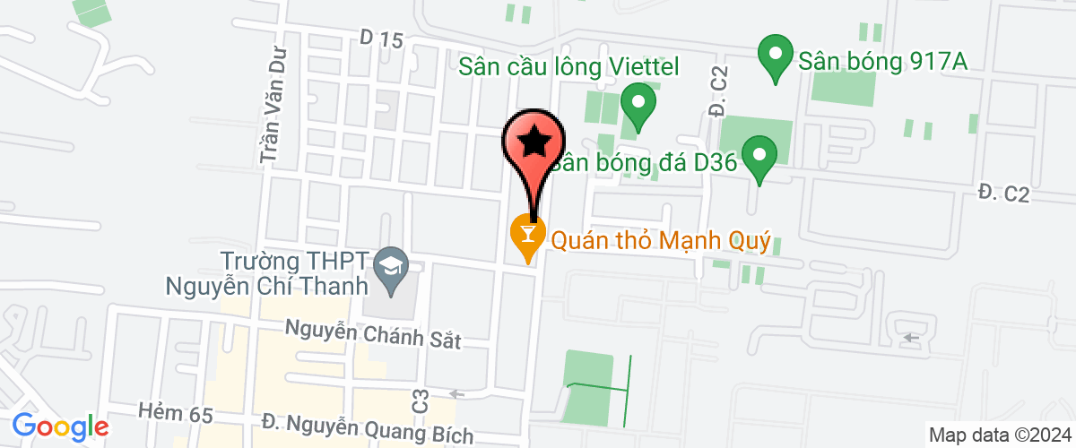 Bản đồ đến Công Ty TNHH Khai Thác Khoáng Sản Thanh Hoa