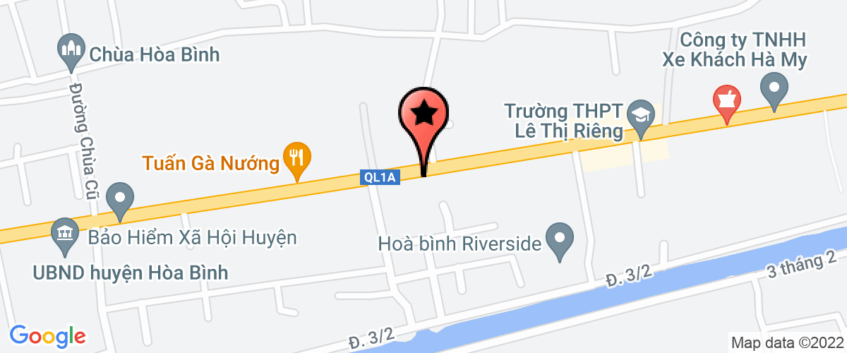 Bản đồ đến Công Ty TNHH Thương Mại Dầu Khí Chính Giang