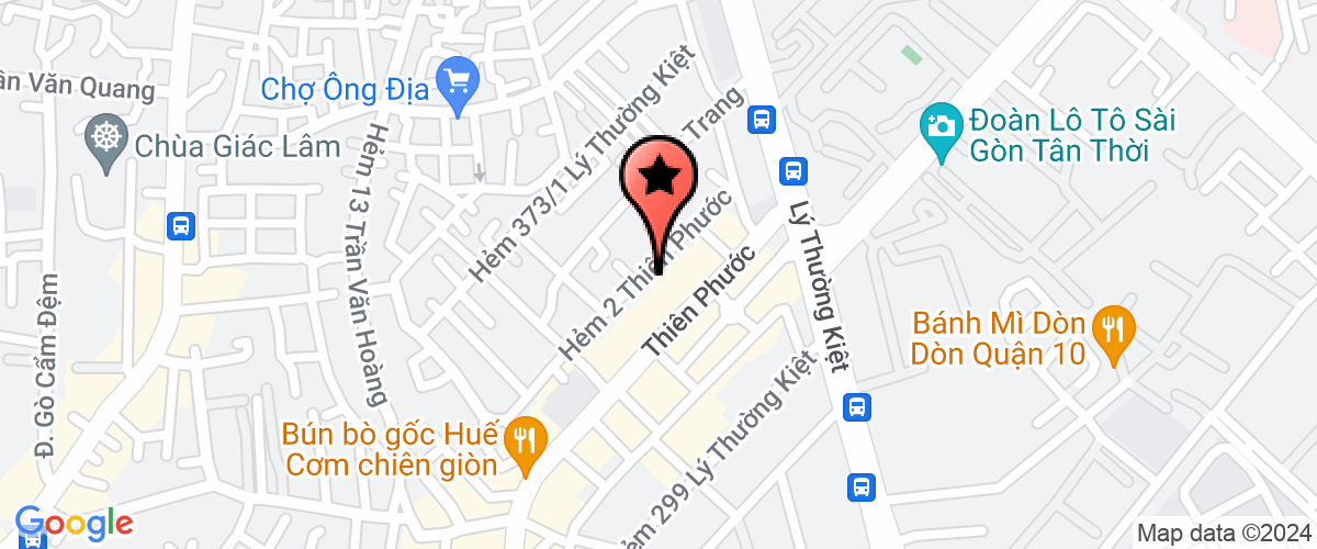 Map go to Thuan Nhi Online Company Limited