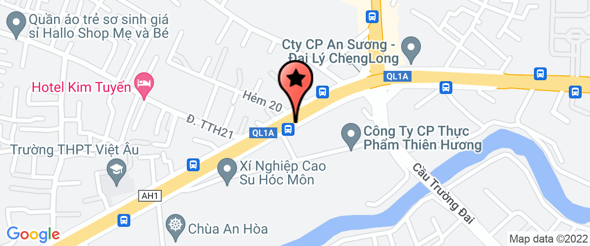 Map go to Tan Phuong Vu Transport Service Company Limited