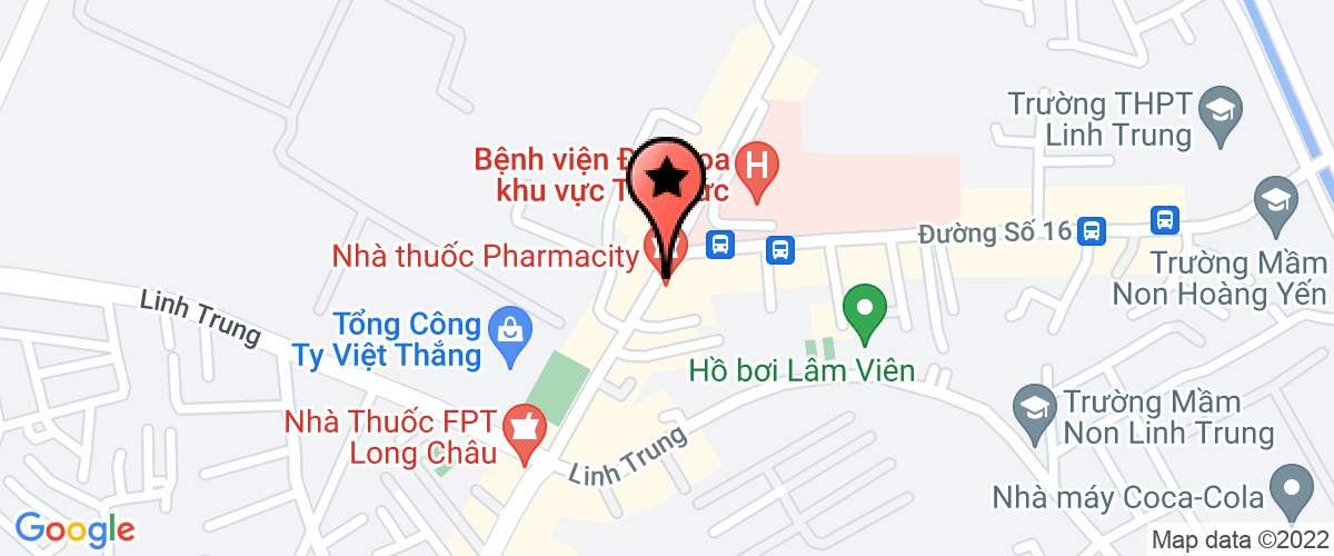 Map go to Viet Thang Karaoke Company Limited