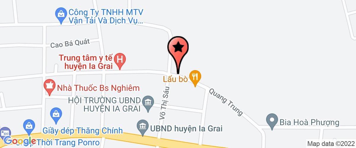 Map go to Ngoc Lam Gia Lai Company Limited
