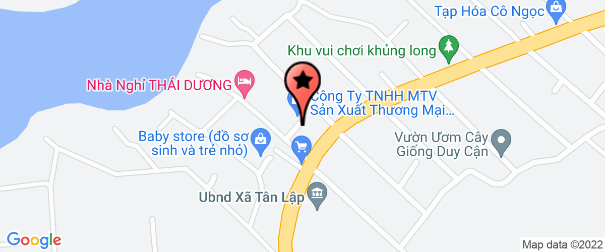 Map go to Dong Phu Agriculture Joint Stock Company