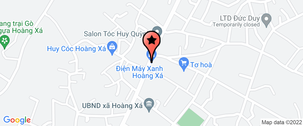 Map go to hang dich vu co khi Nong nghiep Hoa Thuc Door