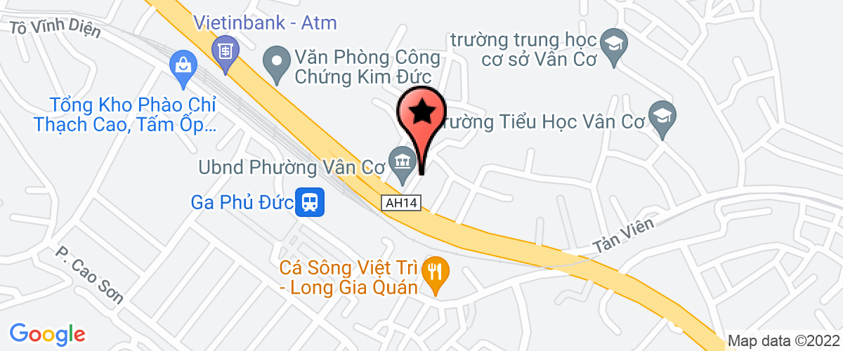 Map go to Phu Thinh Joint Stock Company