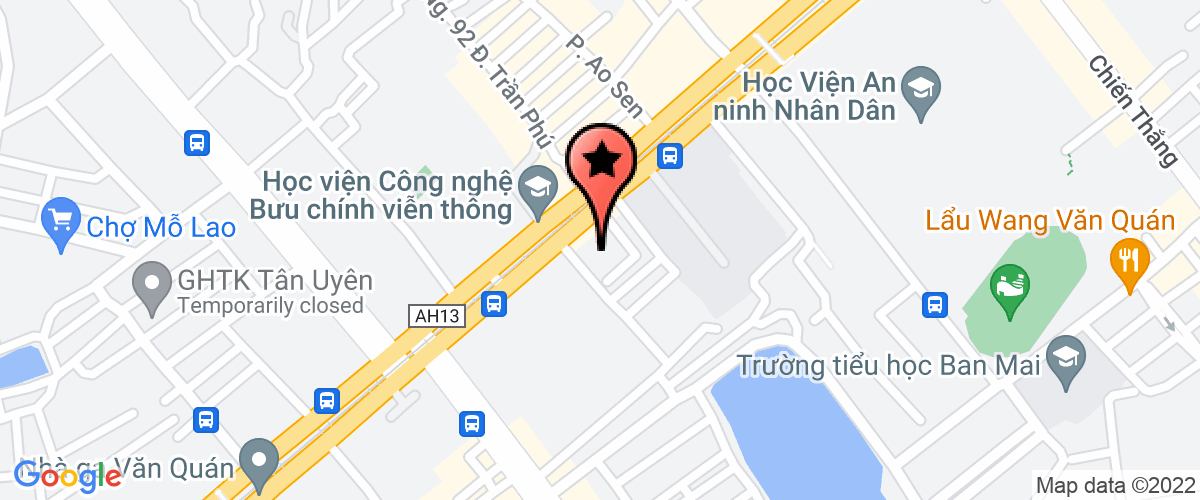 Map go to Hoang An Media And Advertising Trading Investment Joint Stock Company
