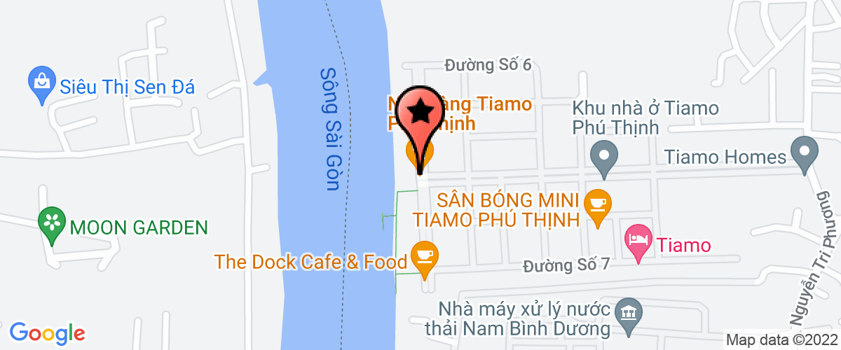 Map go to Bach Khoa Binh Duong Training Acamedy Company Limited