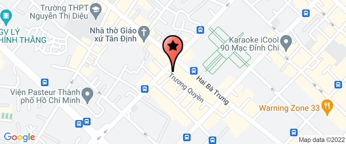 Map go to Nhat Thien Phuc Joint Stock Company