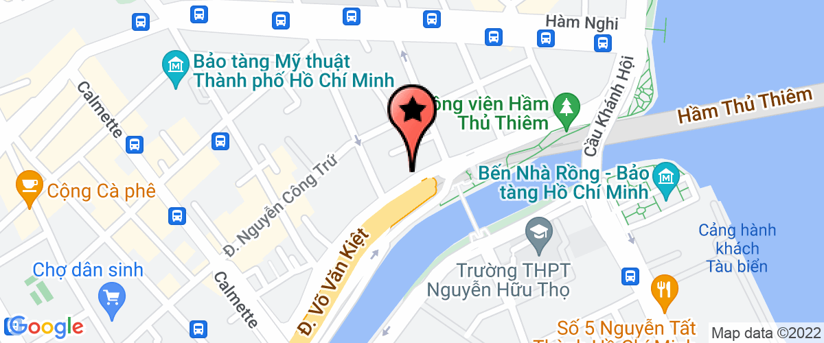 Bản đồ đến Đoàn khối Doanh Nghiệp Công Nghiệp Trung ương Tại TP Hồ Chí Minh