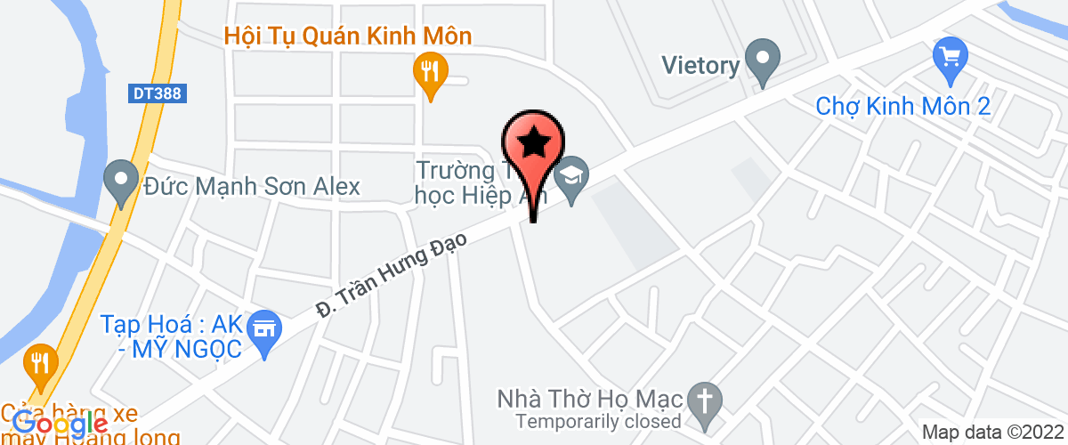 Map go to Hai Hue (DNTN) Trading Enterprise