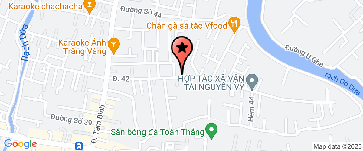Map go to Hiep Phuoc Construction and Trading Investment Company Limited