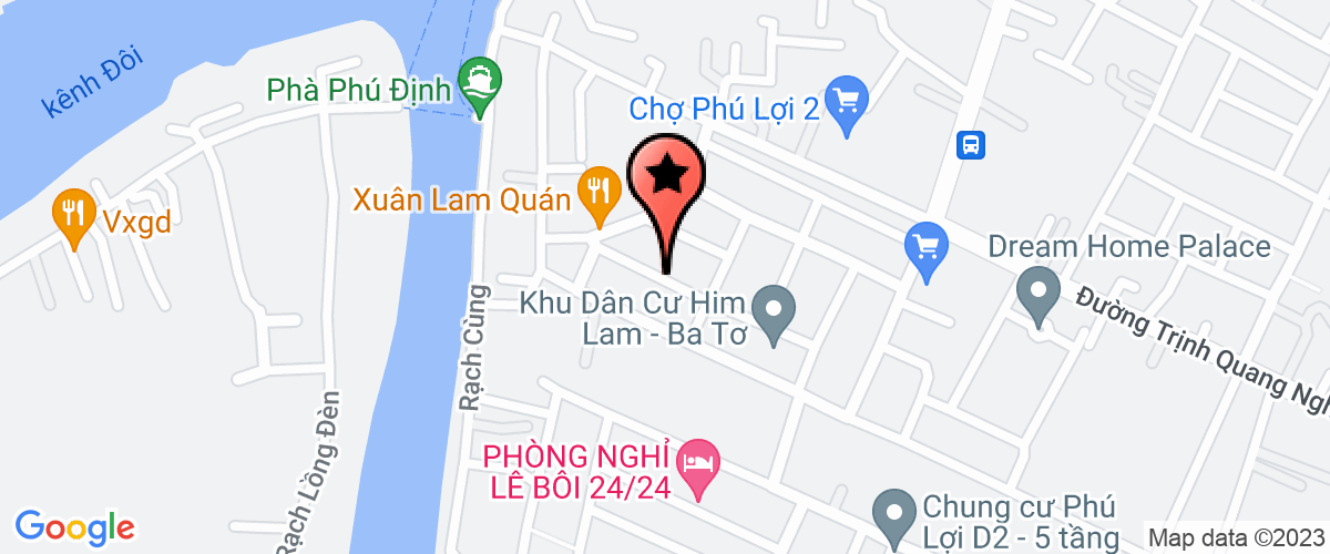 Map go to An Loc Phuc Service Trading Company Limited