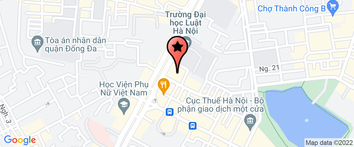 Map go to luat S.U.N VietNam Limited Company