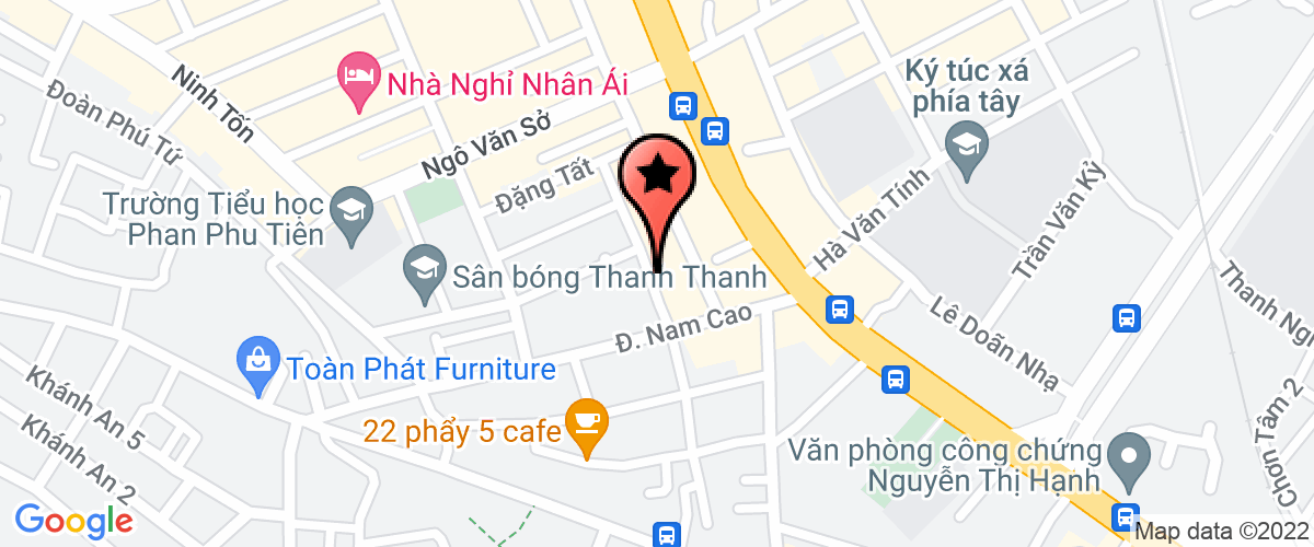 Map go to Me Nam Import Export Joint Stock Company