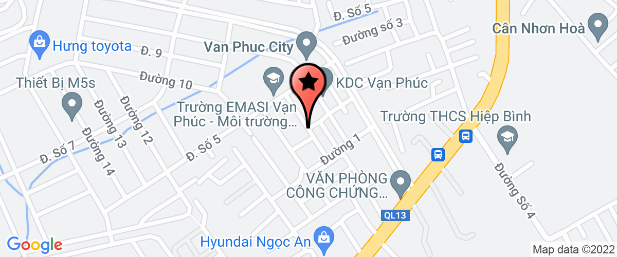 Map go to Nguyen Hoang Agricultural Clean Company Limited