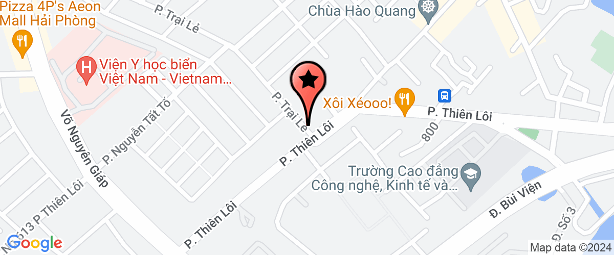 Map go to Thuy Duong Service Trading Production Company Limited