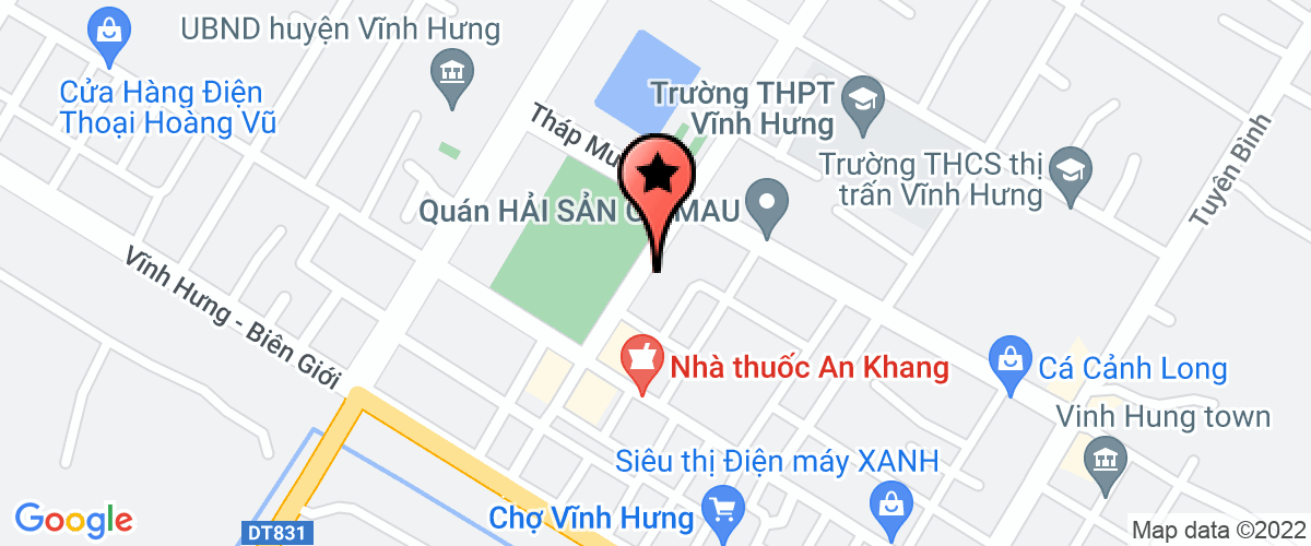 Map go to Bao Thien Construction Investment Company Limited