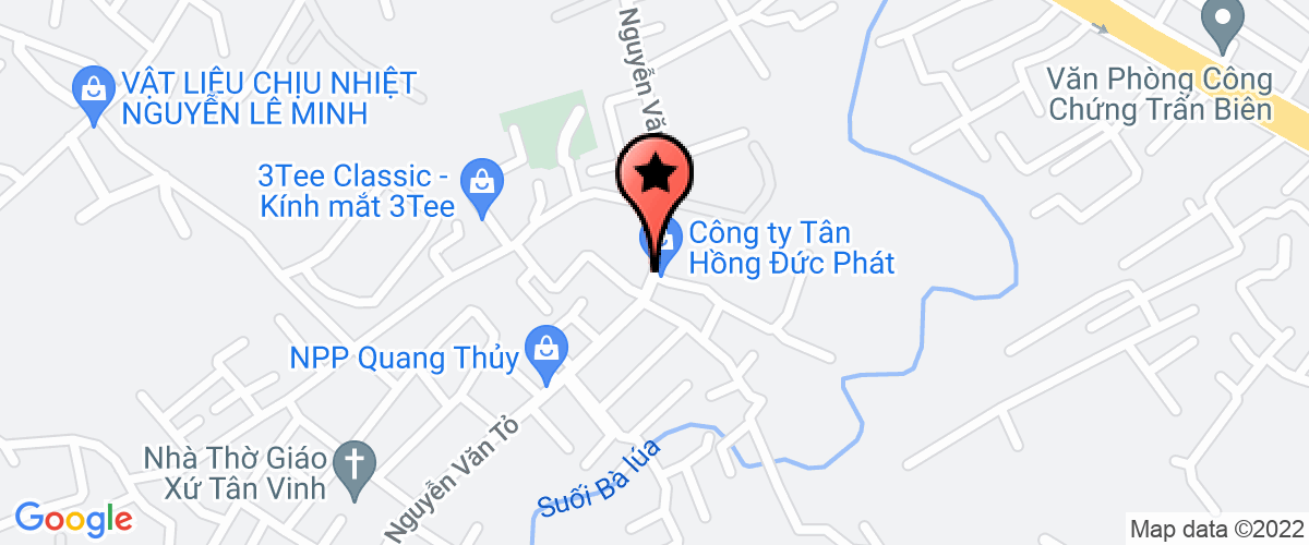 Map go to Tan Hoang Yen Electrical Mechanical Technical Service Trading Company Limited