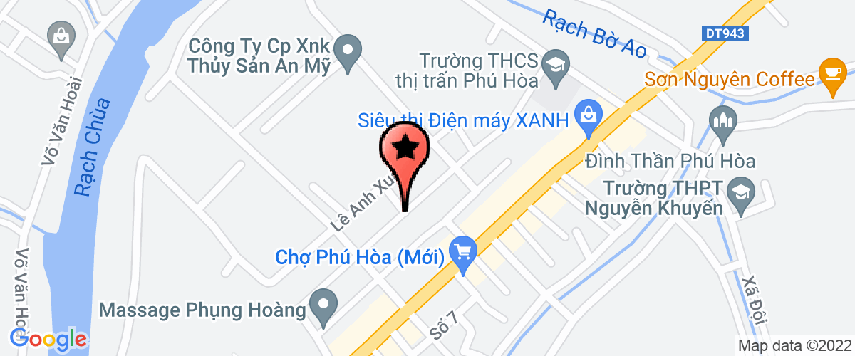 Map go to Huynh Dong Electrical Construction Company Limited