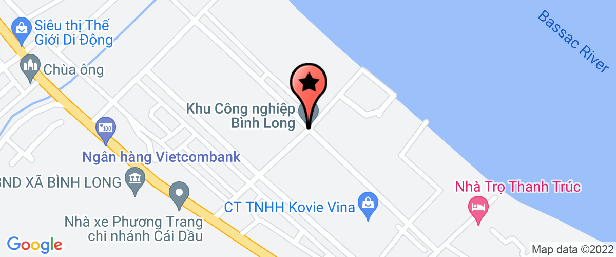Map go to Thuc pham CHANG WOO JIN VINA Company Limited