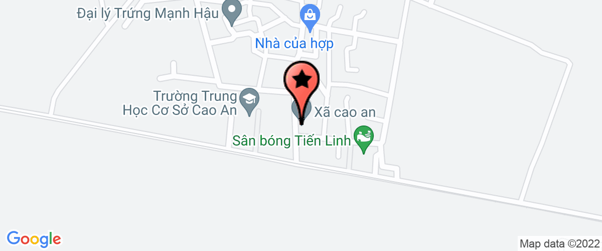 Map go to kinh doanh dien xa Cao An Co-operative
