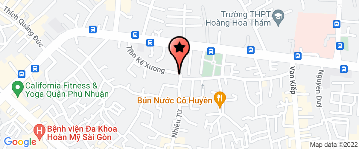 Map go to Con Giang Trading Private Enterprise