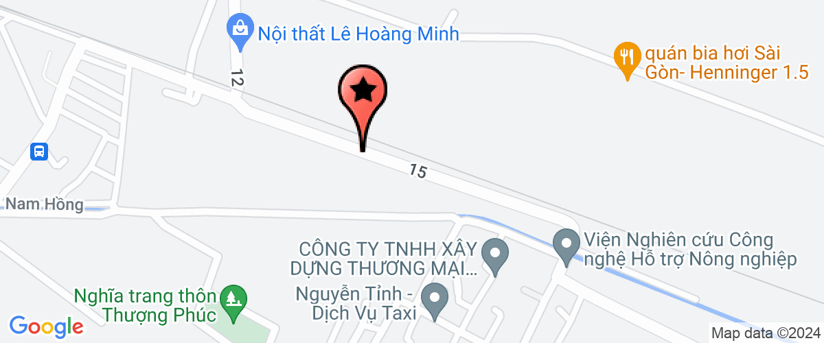 Map go to An Phu Thanh Dat Company Limited