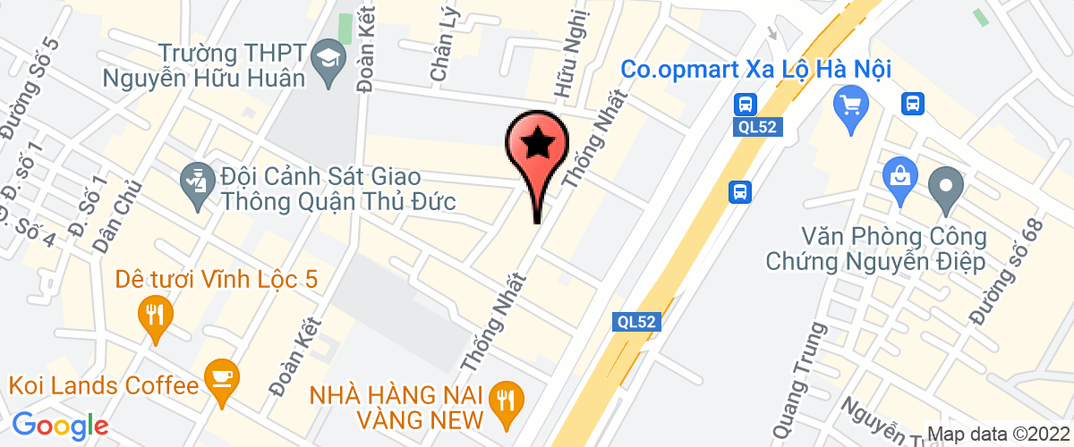 Map go to Kiet Dien Investment Joint Stock Company