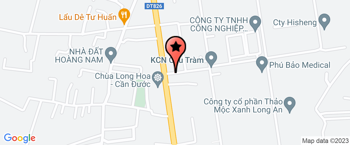 Map go to Nguyen Sang Private Enterprise