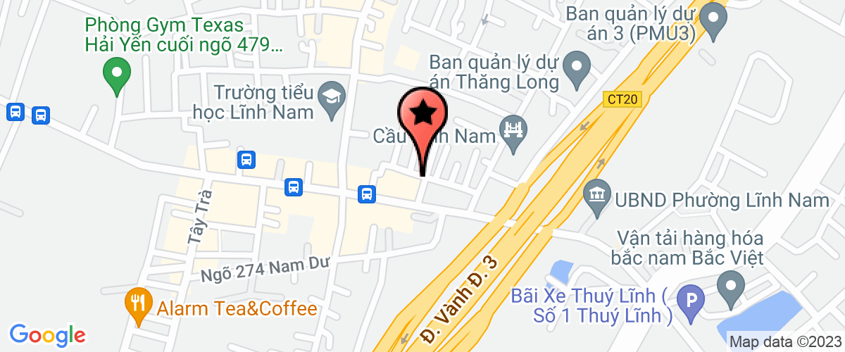 Map go to Lam Sach Viet My Services And Trading Company Limited