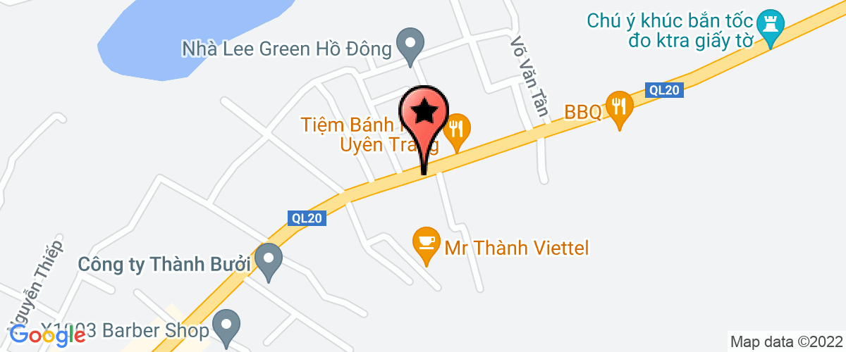 Map go to Tuan Van Di Linh Company Limited