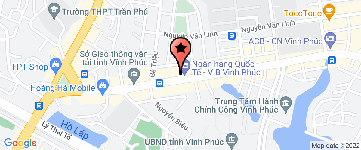 Map go to Ngoc Anh Trading Company Limited