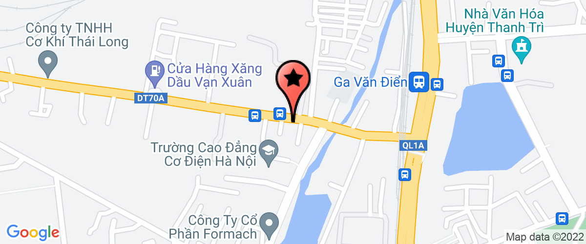 Map go to Hoang Hai Interior Production and Construction Company Limited