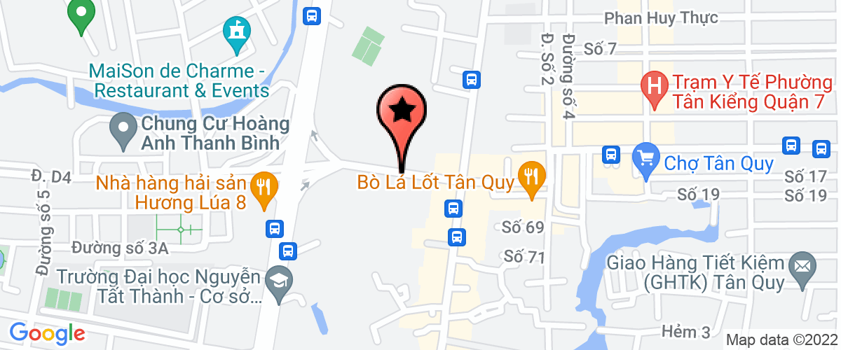 Map go to Tombow VietNam Stationary Company Limited