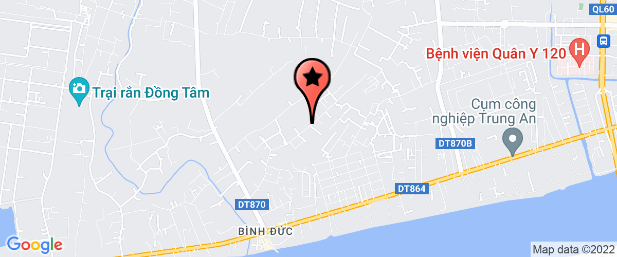 Map go to Cap Nuoc Thanh Thuy Private Enterprise