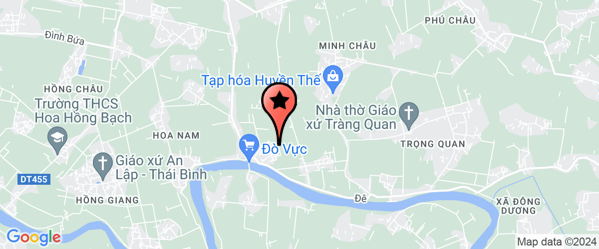 Map go to Uy ban Nhan dan xa Dong Phu