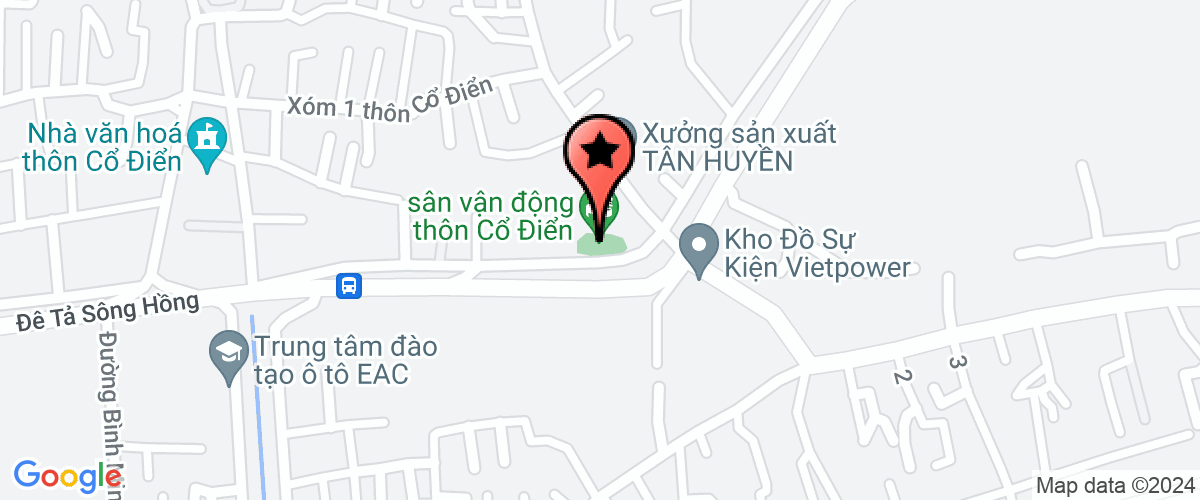 Map go to Hang Huynh Construction Material and Transport Joint Stock Company