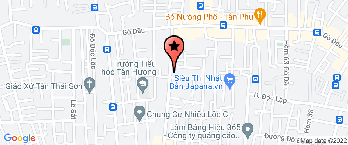 Map go to Thuc Nghiep Fuxin Company Limited