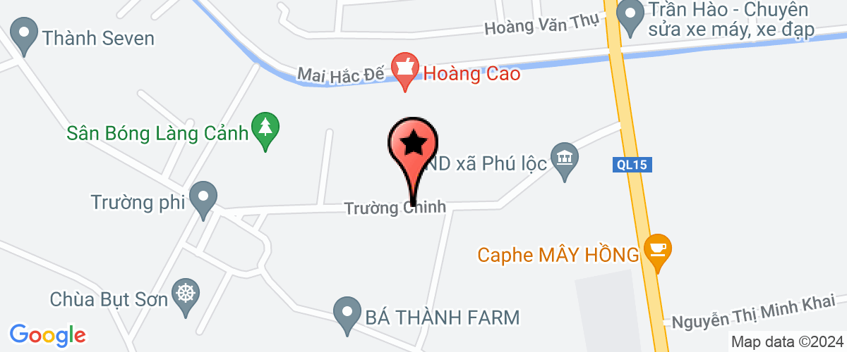 Map go to Quoc Chinh Service Trading Company Limited