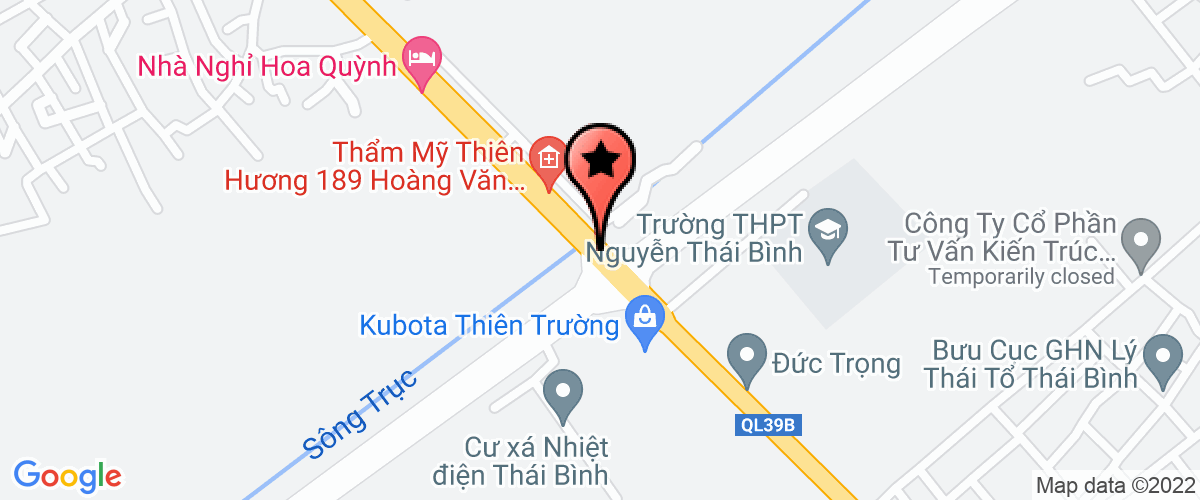 Bản đồ đến Công Ty TNHH Thiên Trường