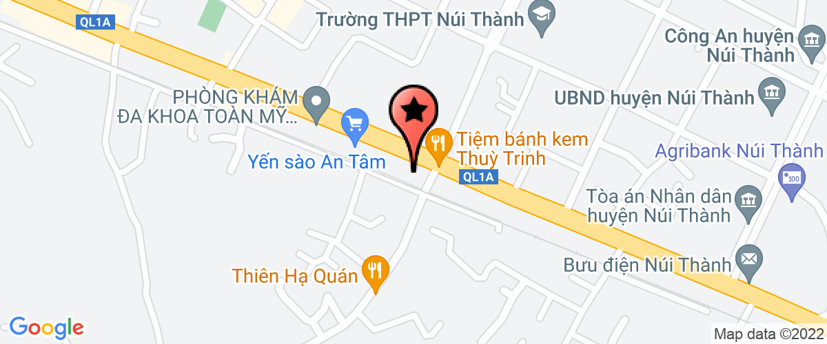 Bản đồ đến Công Ty TNHH A&e Hà Quảng